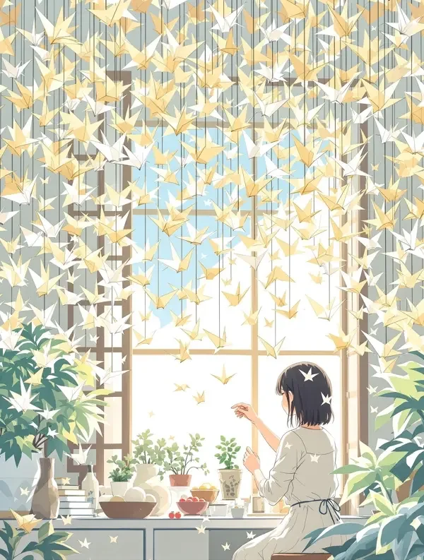 千纸鹤的告白 - 韩漫黄最近更新 韩漫黄《千纸鹤的告白》最新章节封面