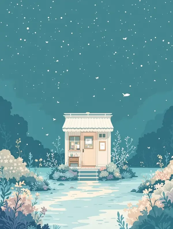 韩漫黄《云端邮局》封面 - 奇幻精品漫画