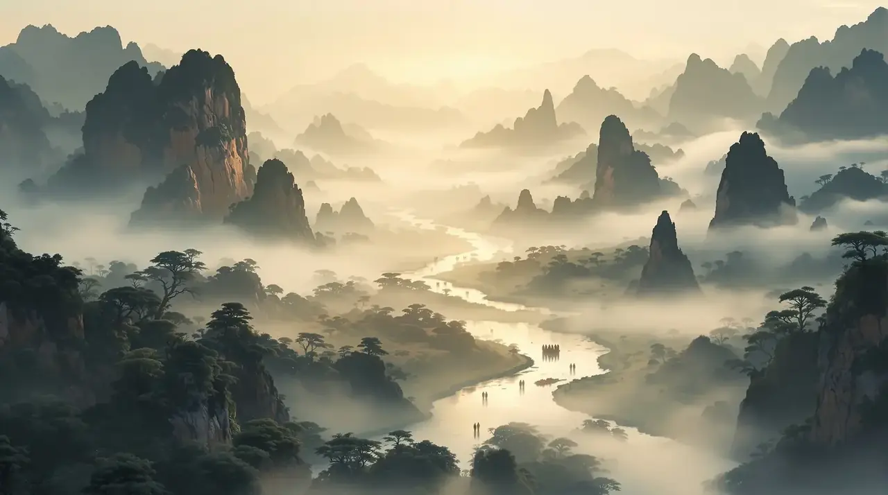 山河如画 剧照背景